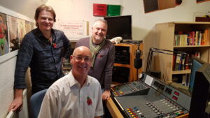 Andy and Pete from Freedom to Glide with Shaun Geraghty from The Prog Mill